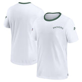 Green Bay Packers Men's Sideline Coaches Alternate Performance T-Shirt - White | Nike discount