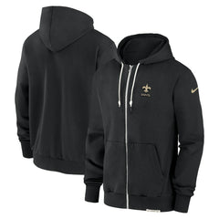 New Orleans Saints Sideline Performance Full-Zip Hoodie Jacket - Black | Nike online