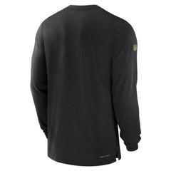 New Orleans Saints 2023 Sideline Performance Long Sleeve T-Shirt - Black | Nike on sale