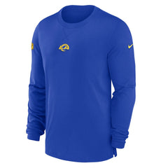 Los Angeles Rams 2023 Sideline Performance Long Sleeve T-Shirt - Royal | Nike on sale