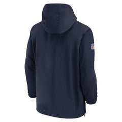 Tennessee Titans Sideline Half-Zip Hoodie - Navy | Nike on sale
