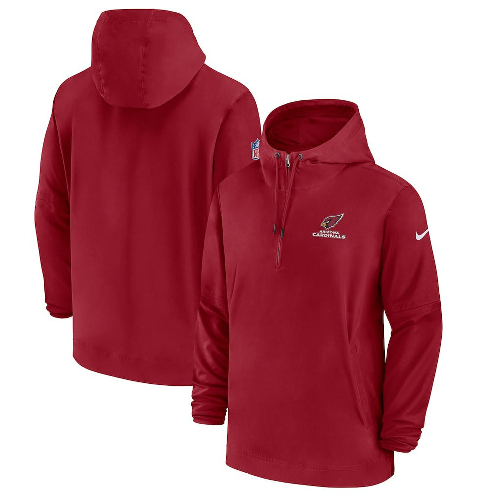 Arizona Cardinals Sideline Half-Zip Hoodie - Cardinal | Nike sale