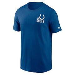 Indianapolis Colts Blitz Essential T-Shirt - Blue | Nike cheap
