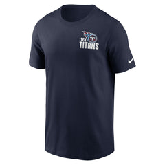 Tennessee Titans Blitz Essential T-Shirt - Navy | Nike on sale