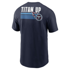 Tennessee Titans Blitz Essential T-Shirt - Navy | Nike on sale