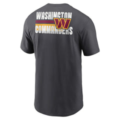 Washington Commanders Blitz Essential T-Shirt - Anthracite | Nike discount
