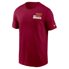 Washington Commanders Blitz Essential T-Shirt - Burgundy | Nike online