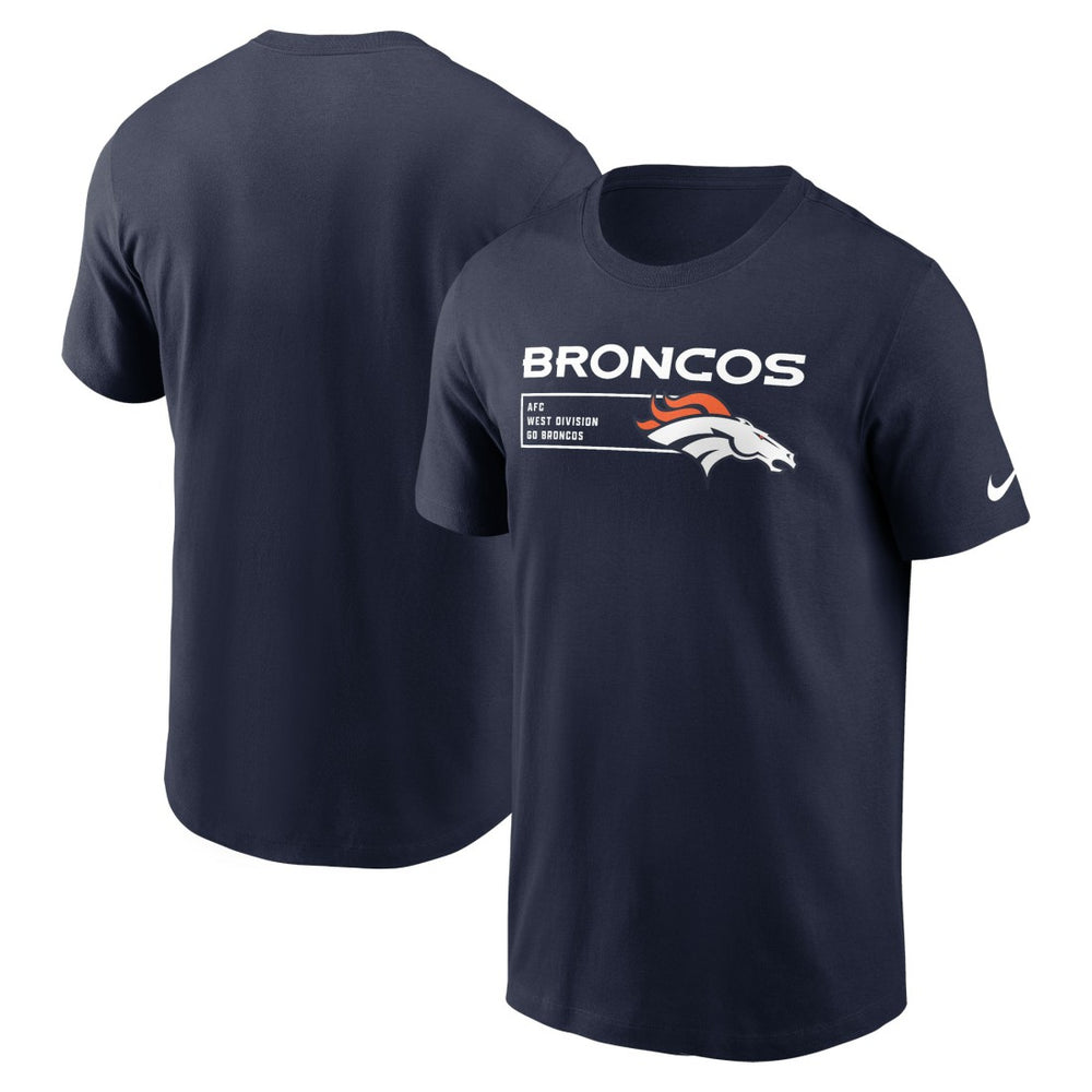 Denver Broncos Division Essential T-Shirt - Navy | Nike outlet