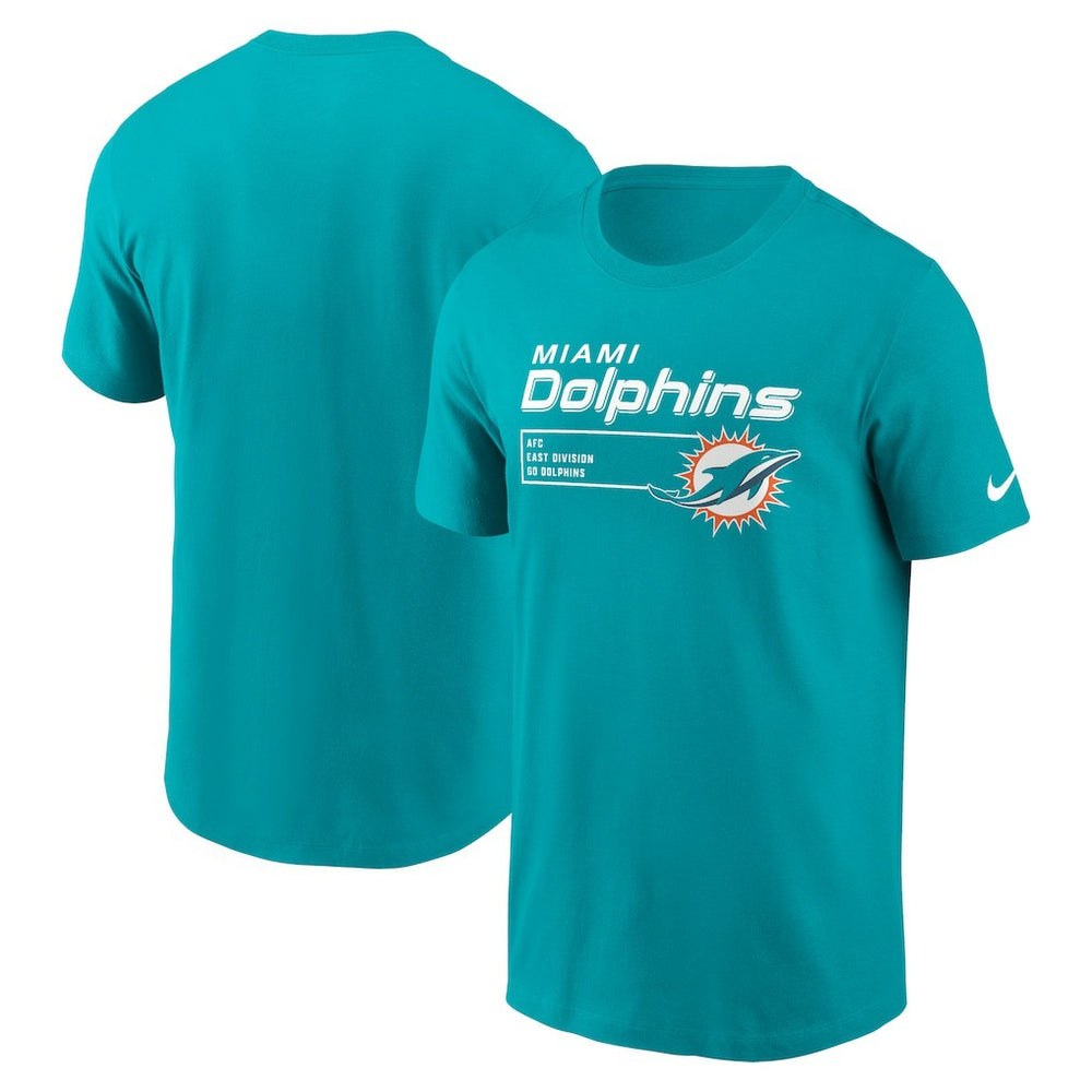 Miami Dolphins Division Essential T-Shirt - Aqua | Nike for sale