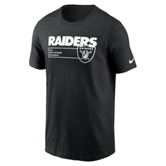 Las Vegas Raiders Division Essential T-Shirt - Black | Nike sale