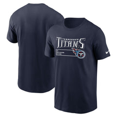 Tennessee Titans Division Essential T-Shirt - Navy | Nike online