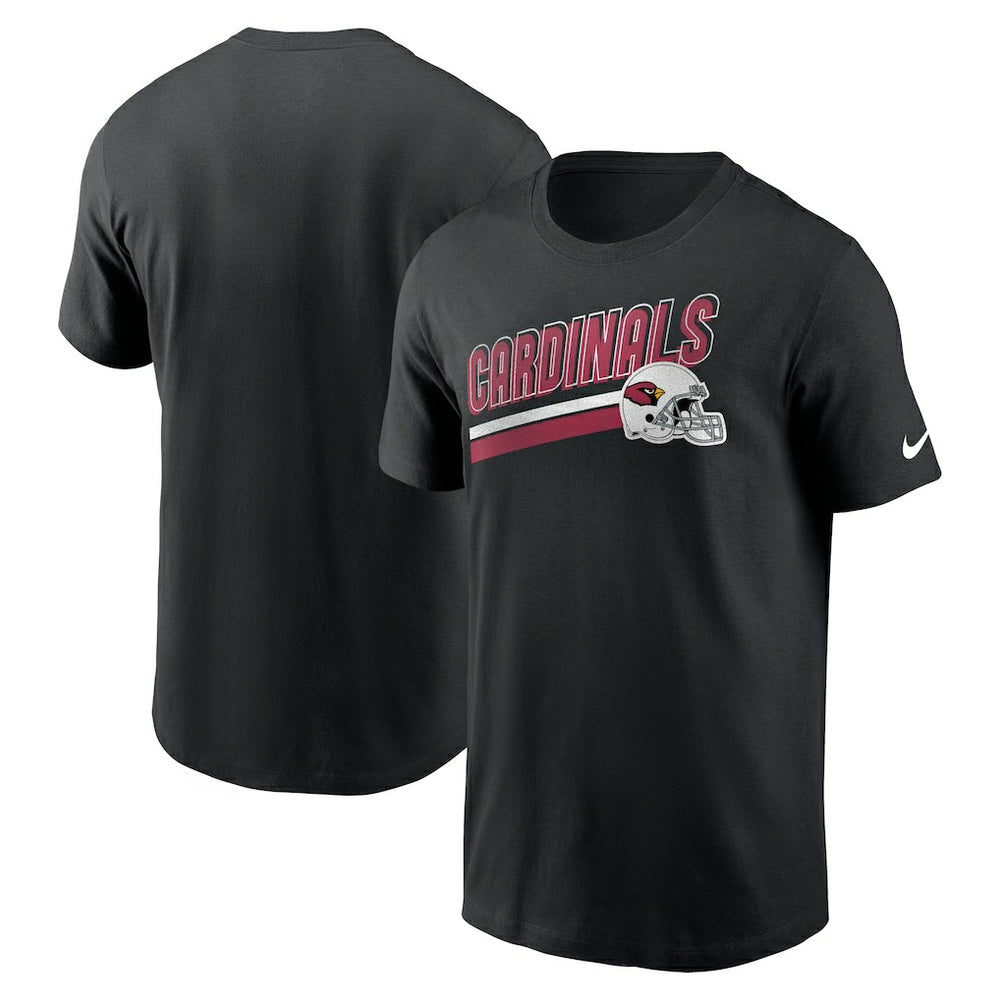 Arizona Cardinals Essential Blitz Lockup T-Shirt - Black | Nike for sale