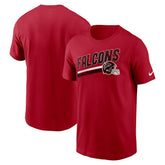 Atlanta Falcons Essential Blitz Lockup T-Shirt - Red | Nike online