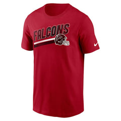 Atlanta Falcons Essential Blitz Lockup T-Shirt - Red | Nike online
