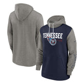 Tennessee Titans Fashion Color Block Pullover Hoodie - Navy | Nike online