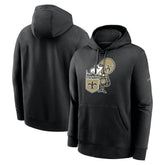 New Orleans Saints Rewind Club Pullover Hoodie - Black | Nike sale