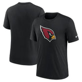 Arizona Cardinals Rewind Logo Tri-Blend T-Shirt - Black | Nike for sale