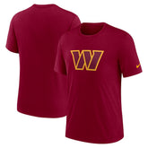 Washington Commanders Rewind Logo Tri-Blend T-Shirt - Burgundy | Nike outlet
