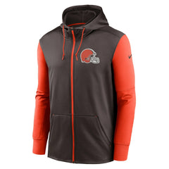 Cleveland Browns Performance Full-Zip Hoodie - Brown | Nike cheap