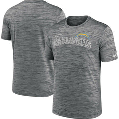 Los Angeles Chargers Velocity Arch Performance T-Shirt - Anthracite | Nike for sale