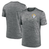 Los Angeles Rams Velocity Arch Performance T-Shirt - Anthracite | Nike on sale