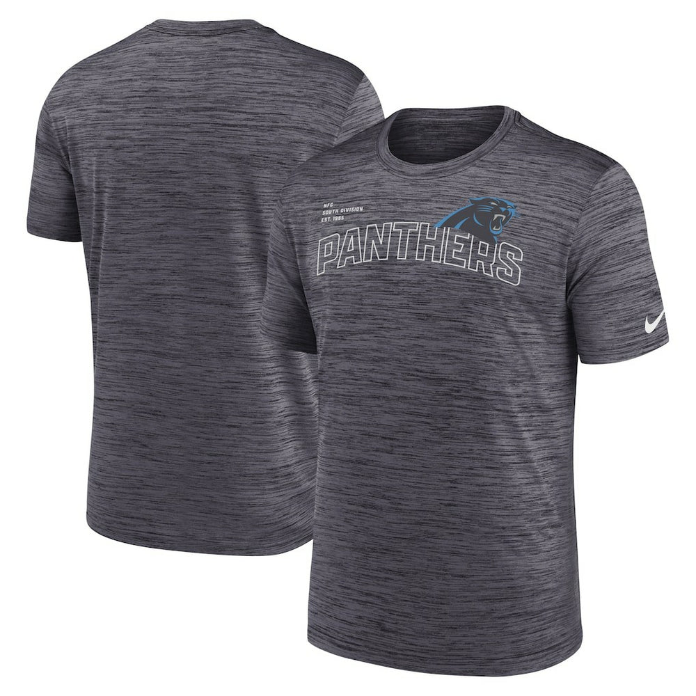 Carolina Panthers Velocity Arch Performance T-Shirt - Black | Nike discount