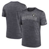 Las Vegas Raiders Velocity Arch Performance T-Shirt - Black | Nike sale