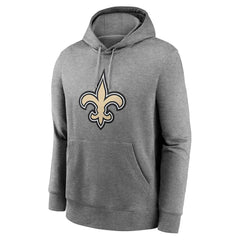 New Orleans Saints Big & Tall Rewind Club Fleece Pullover Hoodie - Heather Charcoal | Nike sale