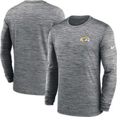 Los Angeles Rams Velocity Long Sleeve T-Shirt - Anthracite | Nike outlet