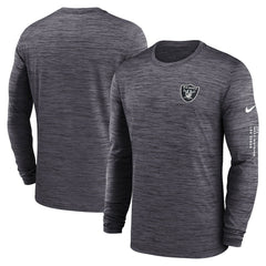 Las Vegas Raiders Velocity Long Sleeve T-Shirt - Black | Nike sale