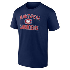 Montreal Canadiens Victory Arch T-Shirt Navy