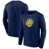 Memphis Grizzlies Alternate Logo Long Sleeve T-Shirt - Navy online