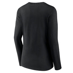 Sacramento Kings Women's Alternate Logo V-Neck Long Sleeve T-Shirt - Black cheap