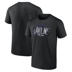 Baltimore Ravens Smoke Arch T-Shirt - Black on sale