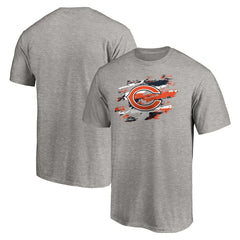 Chicago Bears True Color T-Shirt - Heather Gray cheap