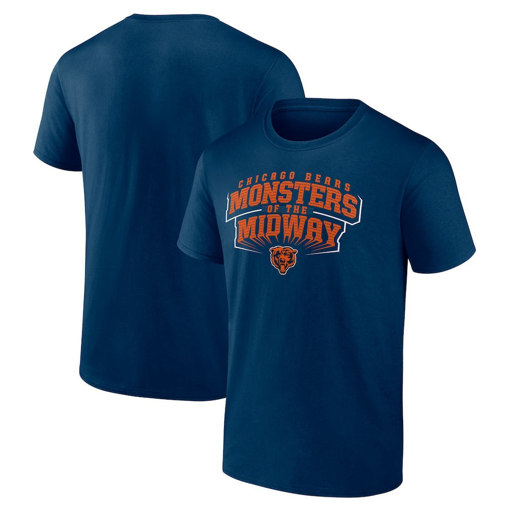 Chicago Bears Hometown Collection Sweep T-Shirt - Navy outlet