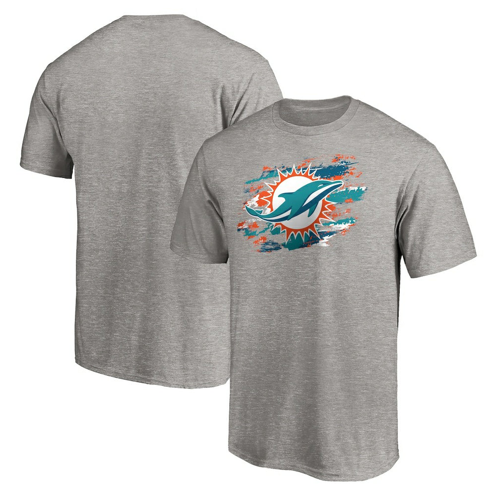 Miami Dolphins True Color T-Shirt - Heather Gray discount
