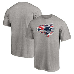 New England Patriots True Color T-Shirt - Heather Gray outlet