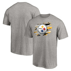 Pittsburgh Steelers True Color T-Shirt - Heather Gray online