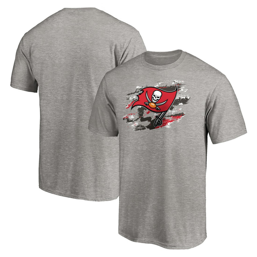 Tampa Bay Buccaneers True Color T-Shirt - Heather Gray on sale