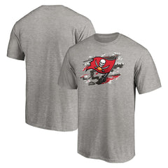 Tampa Bay Buccaneers True Color T-Shirt - Heather Gray on sale