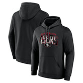 San Francisco 49ers Smoke Arch Pullover Hoodie - Black on sale