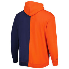 Houston Astros Fleece Full-Zip Hoodie - Orange/Navy | Mitchell & Ness