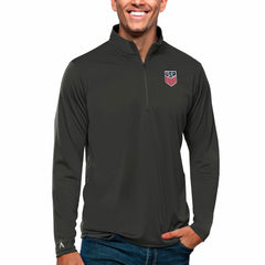 USMNT Antigua Tribute Quarter-Zip Pullover Top - Charcoal outlet