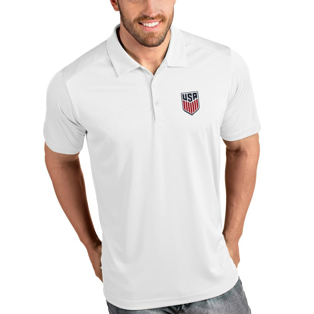 USMNT Antigua Tribute Polo - White online