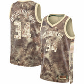 Giannis Antetokounmpo Milwaukee Bucks Unisex Select Series Swingman Jersey - Brown | Nike sale