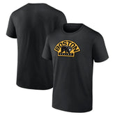 Boston Bruins Shoulder Patch Logo T-Shirt Black