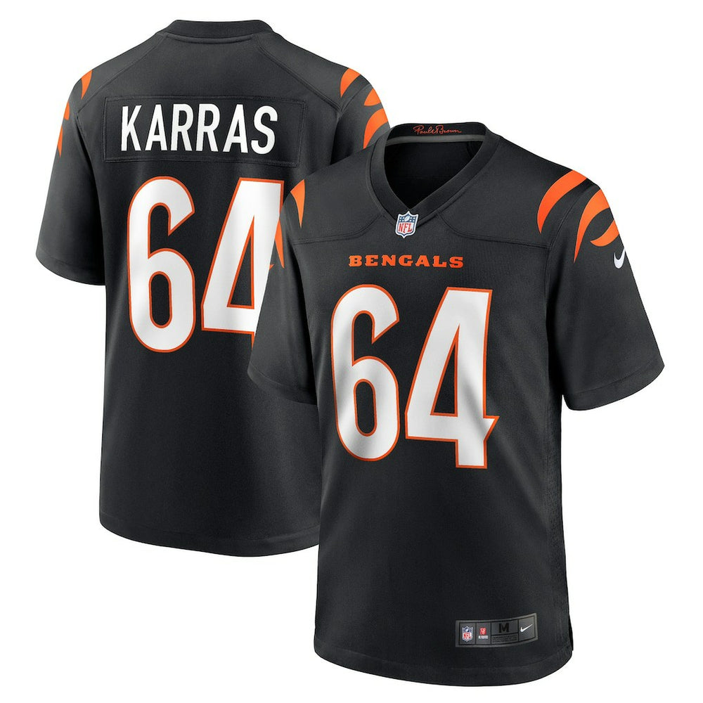 Ted Karras Cincinnati Bengals Game Player Jersey - Black | Nike outlet