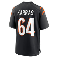 Ted Karras Cincinnati Bengals Game Player Jersey - Black | Nike outlet