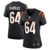 Ted Karras Cincinnati Bengals Women's Game Player Jersey - Black | Nike discount